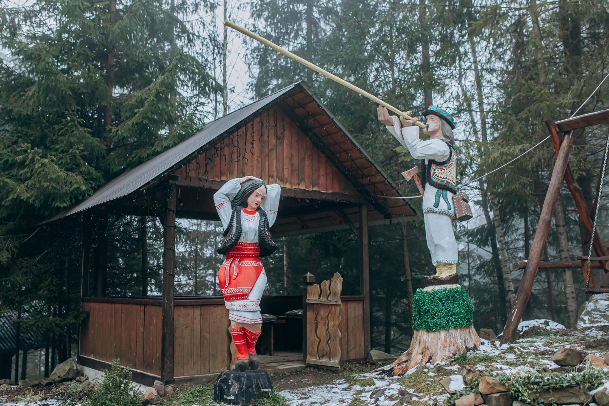 Karpatski Dzherela ヤレムチャ エクステリア 写真